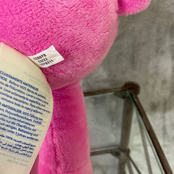 Build A Bear BAB Honey Girl Plush HG Risa Pink Bunny Rabbit w top, bows & sound. - Picture 5 of 13